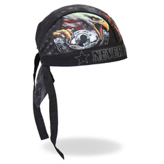 Hot Leathers Born Free Eagle POW Lightweight Headwrap HWH1053