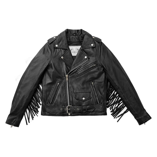 BH-J06-Lesley - Women's Motorcycle Leather Jacket - BHBR