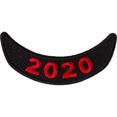 P6713 22 Lower Red Rocker Patch