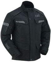 Heavy Duty Polyester Textile Men's motorcycle Jacket