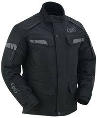 Heavy Duty Polyester Textile Men's motorcycle Jacket