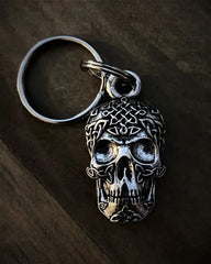 BBK-2 Celtic Skull Keychain