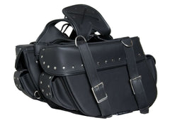 Two Strap Saddle Bag with Studs
