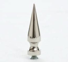 J154 Chrome 2 3/4" Spike