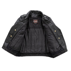 Popstar Women's Motorcycle Leather Jacket