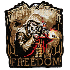 Hot Leathers 5" x 6" Skull Soldier Patch