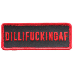 Hot Leathers Patch Dillifuckingaf