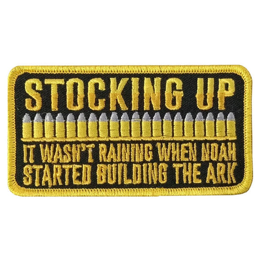 Hot Leathers Stocking Up 4" X 2" Embroidered Patch PPW1207