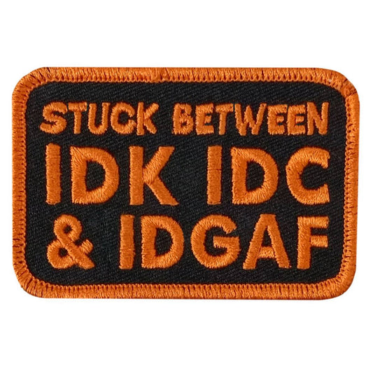 Hot Leathers Stuck Between 3" X 1.9" Embroidered Patch PPW1257