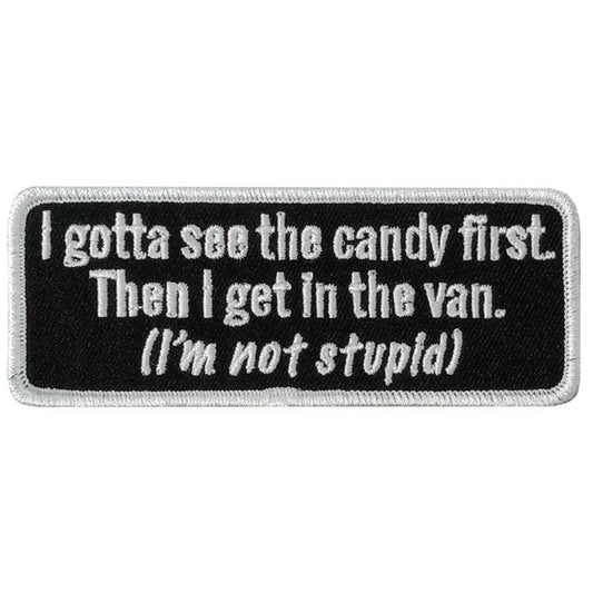 Hot Leathers Get In The Van 4 X 1.5" Embroidered Patch PPW1277