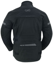 Heavy Duty Polyester Textile Men's motorcycle Jacket