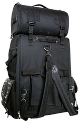 Updated Touring Sissy Bar Bag with Studs