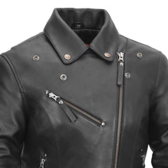 Scarlett Star - Women's Motorcycle Leather Jacket