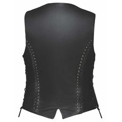 Cowgirl  - Ladies Studded Leather Vest