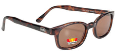 X - KD's - 10029 Dark Demi Frame/Amber Polarized