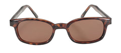 X - KD's - 10029 Dark Demi Frame/Amber Polarized