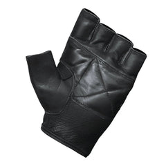 1200.AO - Mens Fingerless Leather Gloves