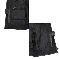 Milwaukee Leather MLL4501 Women's 'Basher' Black SWAT Style Club Style Motorcycle Leather Vest