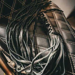 Leather Throttle / Clutch Covers