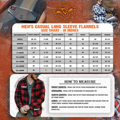 Milwaukee Leather MNG11642 Men's Flannel Plaid Orange and Black Long Sleeve Cotton Button Down Shirt w/ Hoodie