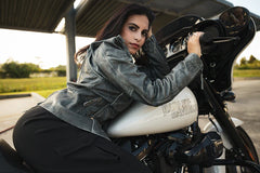 6832.GY - Ladies Premium Leather Jacket