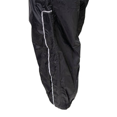 Milwaukee Leather MPL9601 Women's Black and Purple Water Resistant Rain Suit w/ Reflective Material and Hoodie