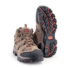 Milwaukee Leather MBM9150 Men's Brown Suede Lace-Up Waterproof Outdoor Hiking Boots