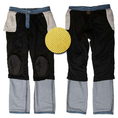 Milwaukee Leather MDM5002 Men's Metro Blue CE Armored Motorcycle Riding Denim Jeans Reinforced w/ Aramid Fibers