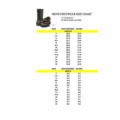 Milwaukee Leather MBM131 Men's Black 11-Inch Classic Square Toe Motorcycle Harness Boots
