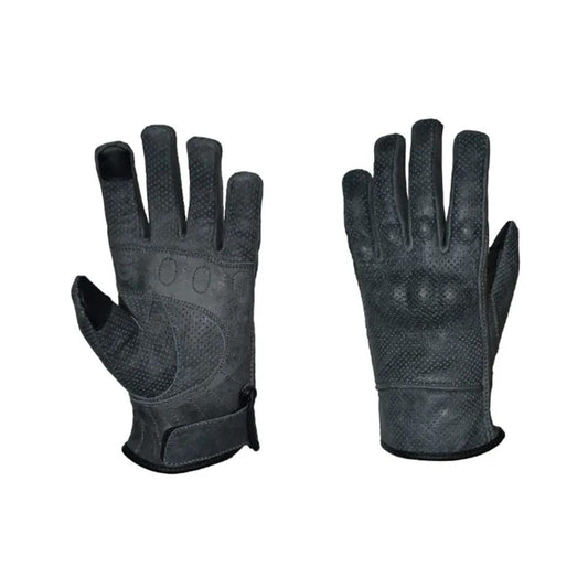 Storm Guard - Women's Leather Motorcycle Gloves
