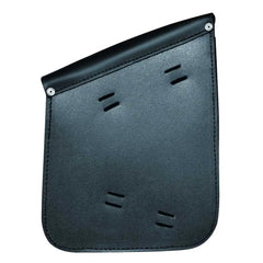 Black - Right Side Leather Swing Arm Bag