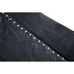 Biker Babe Women's Studded Leather Motorcycle Vest