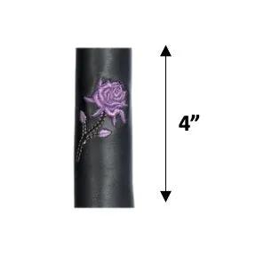 Purple Rose Hair Gloves