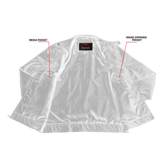 Night Bolt Men's Faux Leather Motorcycle Jacket