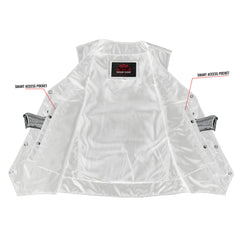 Women's Classic Plain Side Vest