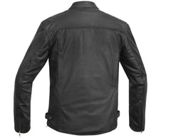 Men's Black Scooter Leather Jacket