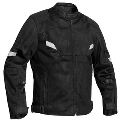 Men's Performance Mesh Motorcycle Jacket – Black