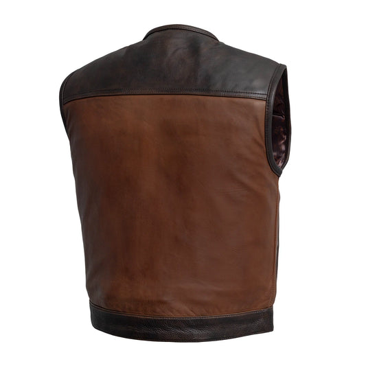 Lowside Rider Men's Motorcycle Leather Vest