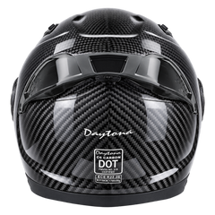 D.O.T. & ECE Daytona C6 PRO- Grey Carbon Fiber