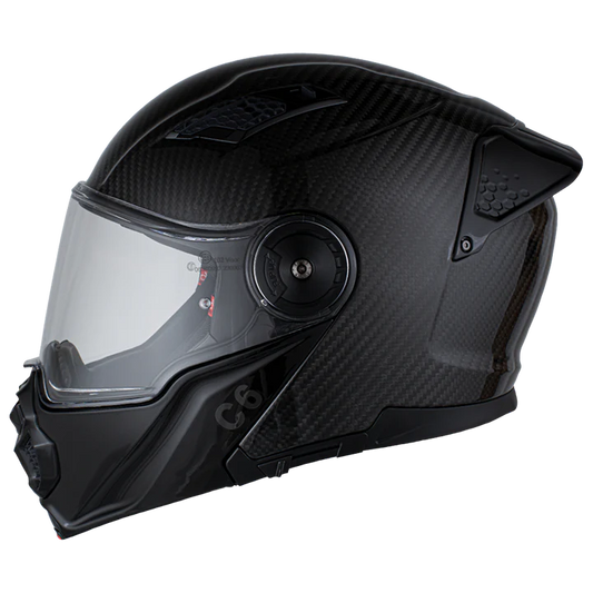 M2-G D.O.T. & ECE Daytona C6- Grey Carbon Fiber