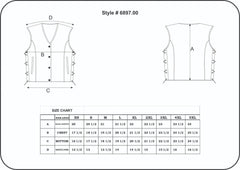 Beth - Ladies Premium Leather Vest