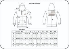 Patriot - Men’s Reflective American Flag Motorcycle Hoodie – Bold Patriotic Gear for Riders