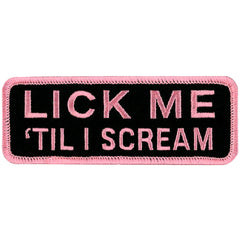 Patch LICK ME TIL I Scream