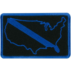Patch USA Fallen Police