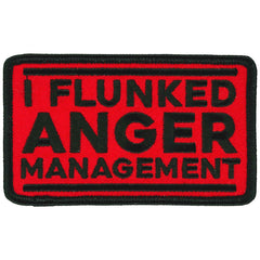 Hot Leathers Anger Management Patch