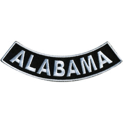 Hot Leathers Alabama 4” X 1” Bottom Rocker Patch