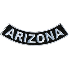 Hot Leathers Arizona 4” X 1” Bottom Rocker Patch