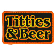 Hot Leathers 4" Titties and Beer Patch