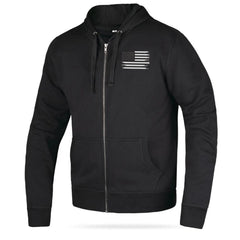 Patriot - Men’s Reflective American Flag Motorcycle Hoodie – Bold Patriotic Gear for Riders