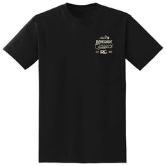 RC Retro Sign Black Men's Motorcycle T-Shirt